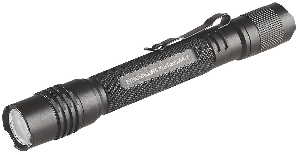 Streamlight 88135 ProTac 2AA-X USB Flashlight Black Anodized 40/550 Lumens White LED
