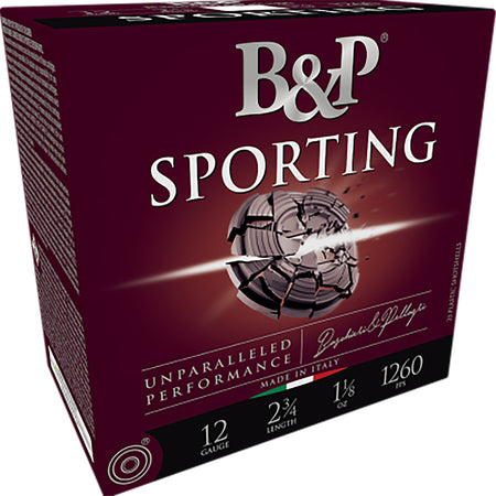 Baschieri and Pellagri Competition Sporting Clay High Velocity 12 Gauge 2.75 in 1 oz #7.5