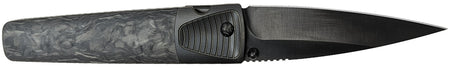 Cold Steel CSFL42CLD Caledonian 60 4.25" Folding Spear Point Plain Black Matte PVD CPM 20V SS Blade, Forged Carbon Fiber Handle