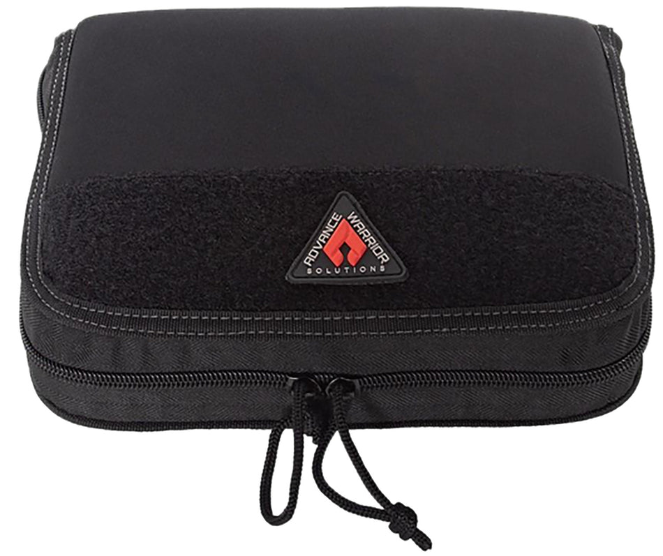 Advance Warrior Solutions SPC10 Single Pistol Case 10" Long Black Durable Soft Fabric Compatible w/ Most Standard Sized Pistols