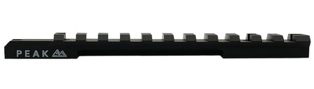 Weatherby J010006 Picatinny Rail Matte Black Aluminum Weatherby Vanguard Weaver Mount Short Action 20 MOA