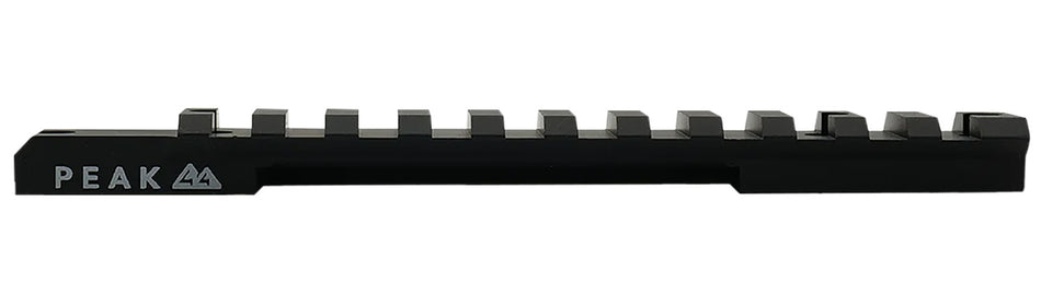 Weatherby J010006 Picatinny Rail Matte Black Aluminum Weatherby Vanguard Weaver Mount Short Action 20 MOA