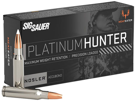 Sig Sauer 7mm Remington Mag Platinum Hunter 160gr PolyTip Ammo