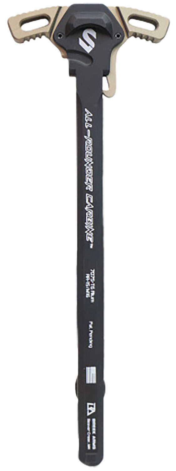 Lead & Steel Llc LS-CHODE-FDE Charging Handle AR-15/M16 Flat Dark Earth Type 3 Hard Anodize 7075-T6 Aluminum