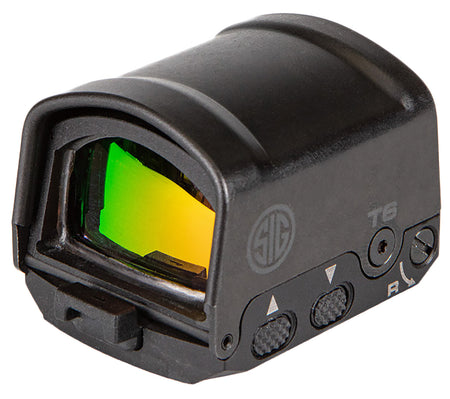 Sig Sauer Electro-Optics SOR21601 Romeo2 Black Anodized 1x30mm 6 MOA Red Dot Reticle, Fits Sig Sauer Pistols (PRO RX Footprint) Features Large Shroud