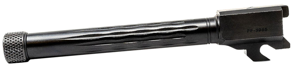 Faxon Firearms Match Series 9mm Luger Salt Bath Nitride 416R Stainless Steel Fluted Barrel P320