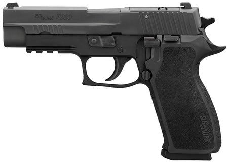 Sig Sauer 220R45BSER2 P220 Full Size Frame 45 ACP 4.40" Nitron Stainless Steel Slide Black Anodized Black E2 Grip