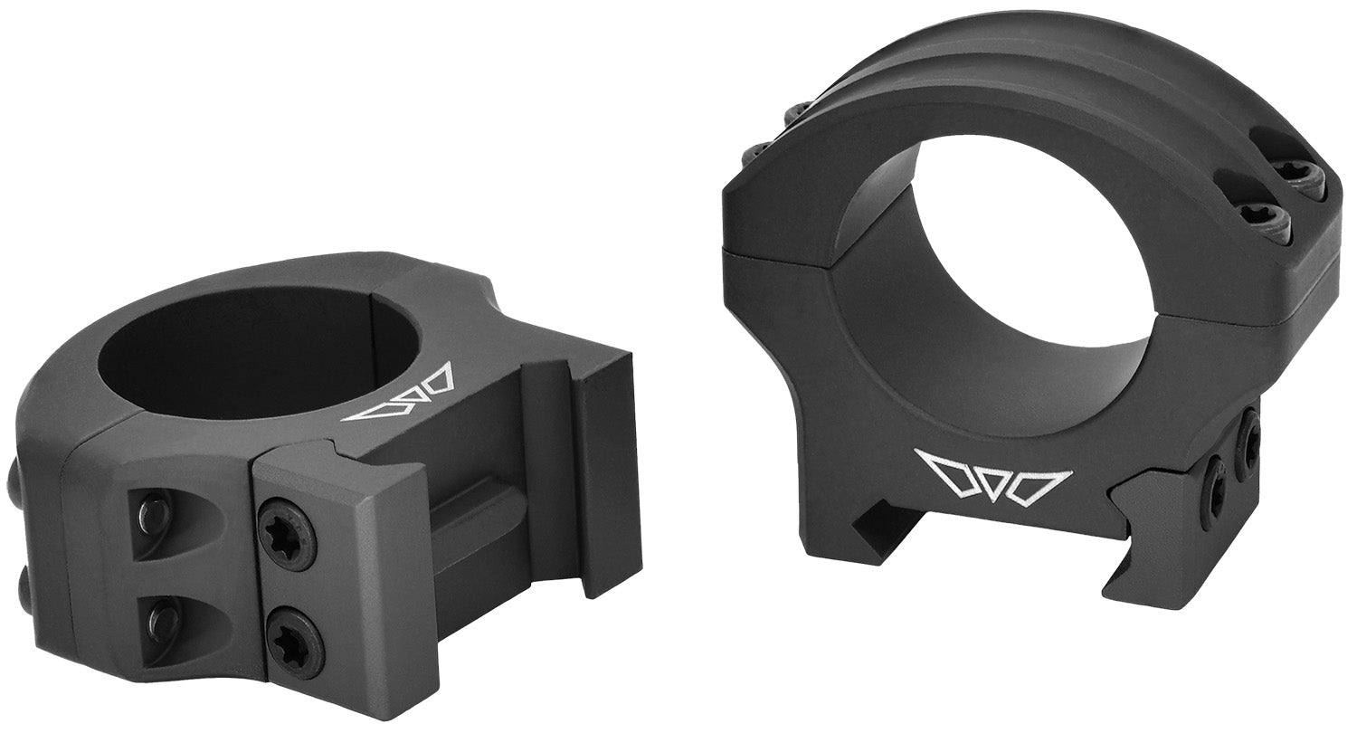 Warne 8500M HyperLite Matte Black MagnaFusion Alloy 1" Tube Low Maxima/Weaver/Picatinny