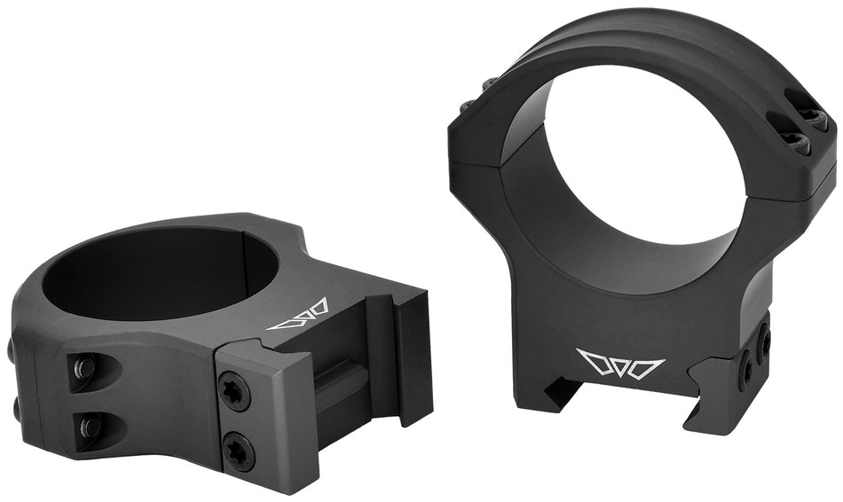 Warne 8522M HyperLite Matte Black MagnaFusion Alloy 34mm Tube High Maxima/Weaver/Picatinny