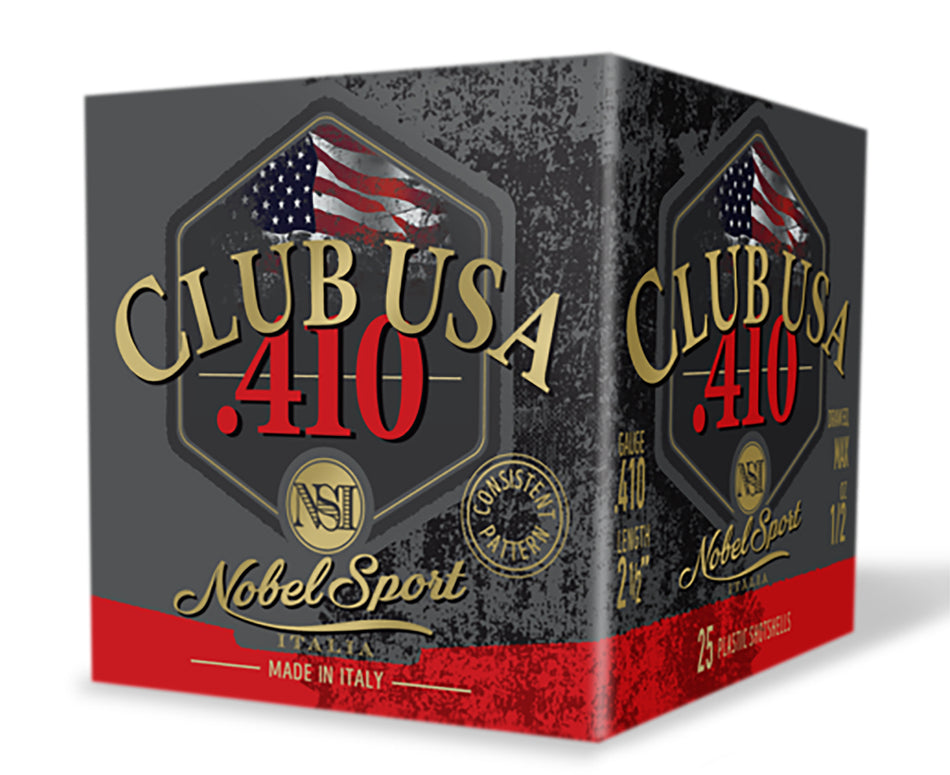 Eurosports LLC Nobelsport NSI .410 .410 Bore 2.5 in 1/2 oz #6