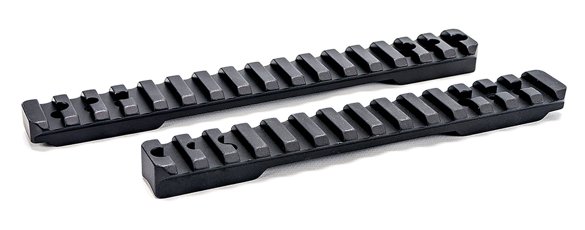 Pure Precision Products 20SASTBLKANO SUMMIT/SKLTN 20 MOA Rail Black Anodized Short Action
