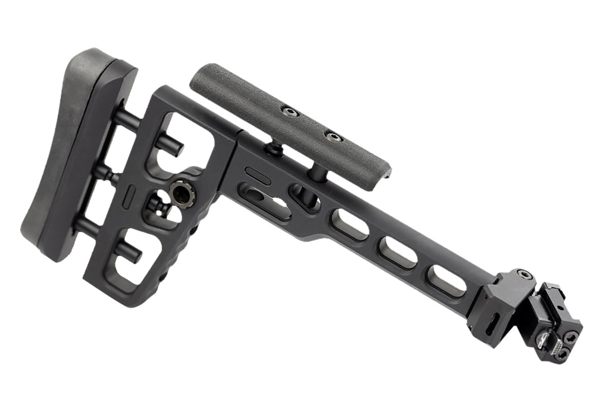 Samson 040614101 S.A.S Black Anodized Folding Picatinny Adapter