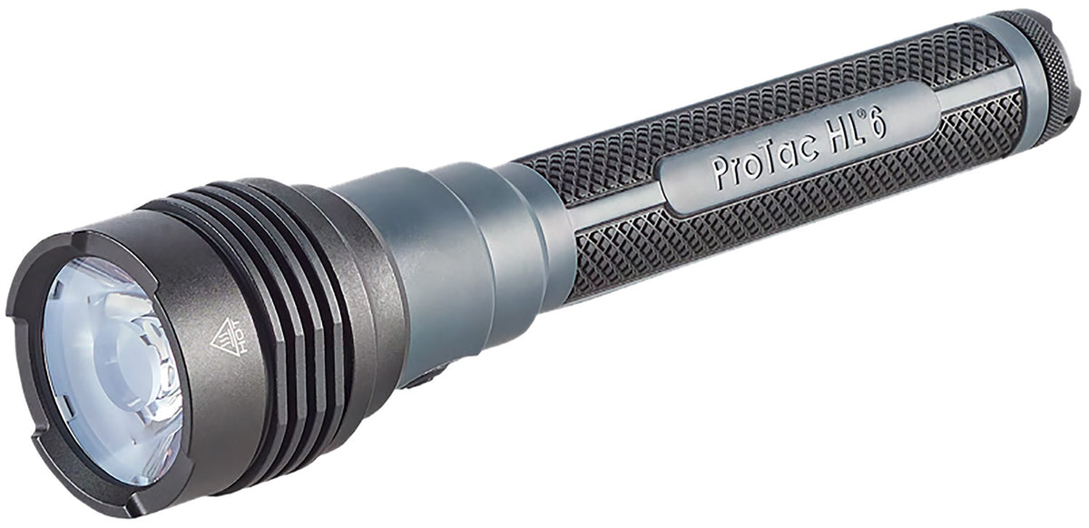 Streamlight 88131 ProTac HL 6 Flashlight Black Anodized 450/1,500/5,300 Lumens White LED
