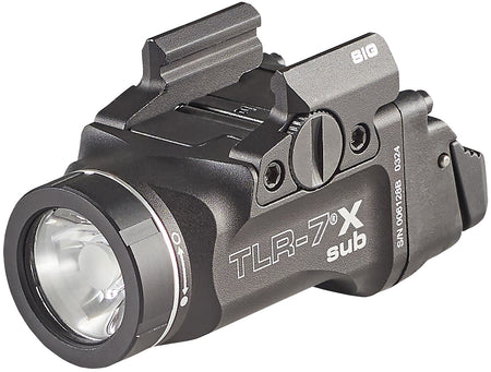 Streamlight 69406 TLR-7 X Sub USB Black Anodized 500 Lumens White LED Sig Sauer P365/P365 XL