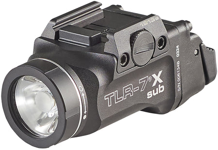 Streamlight 69407 TLR-7 X Sub USB Black Anodized 500 Lumens White LED S&W M&P M2.0 Subcompact/Beretta Px4 Storm