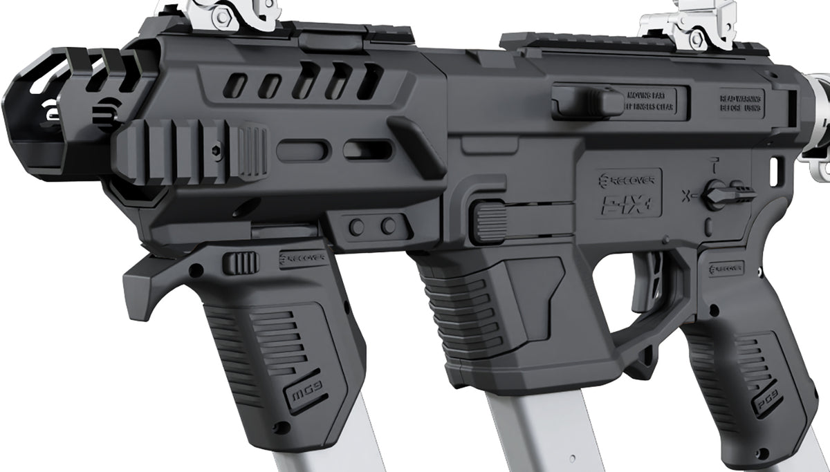 Recover Tactical PIXPMG01 P-IX+MG PG9 SR20 Metal Front Guard Black