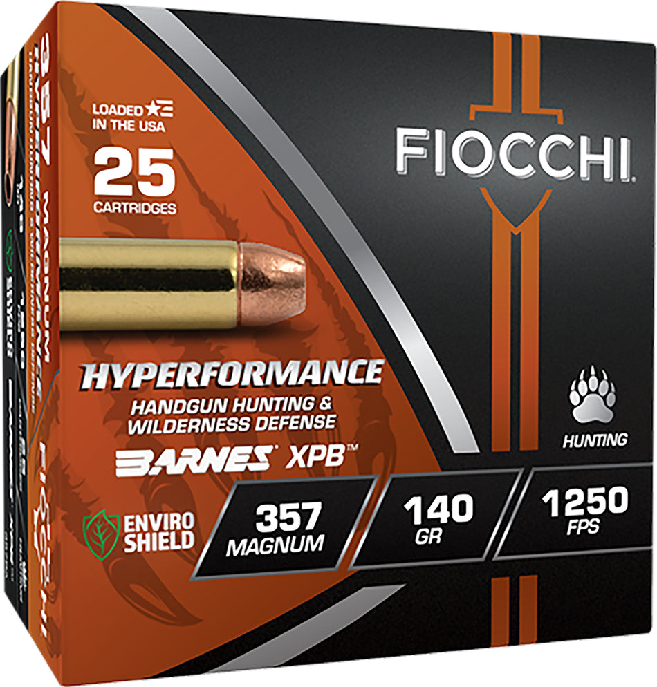 Fiocchi .357 Magnum Hyperformance Hunt 140gr CSHP Ammo