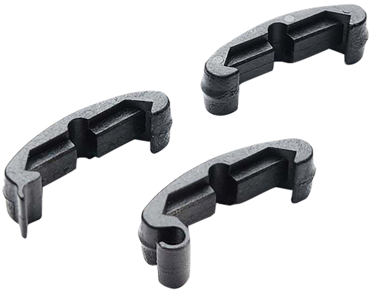Larue Tactical LT708BLK IndexClips Rail Covers Low Profile Black Polymer Fits AR-15 1913 Picatinny Rail Mount