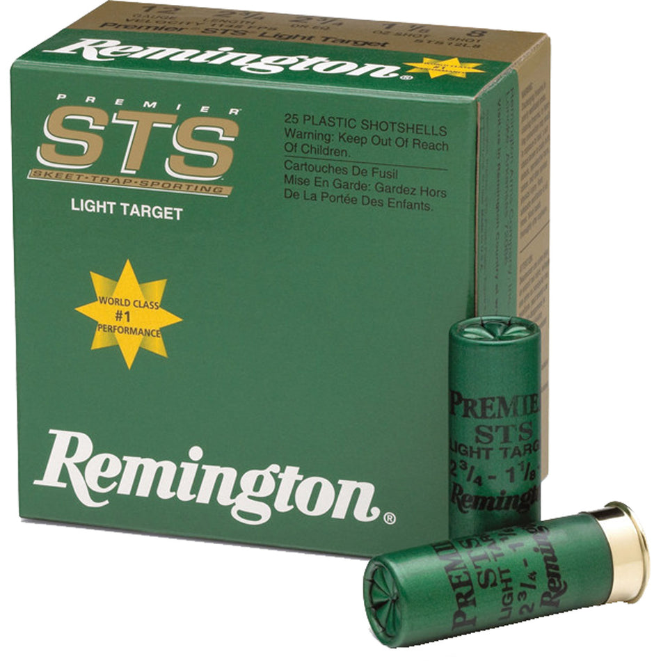 Remington Premier STS 12 Gauge 2.75 in 1-1/8 oz #8