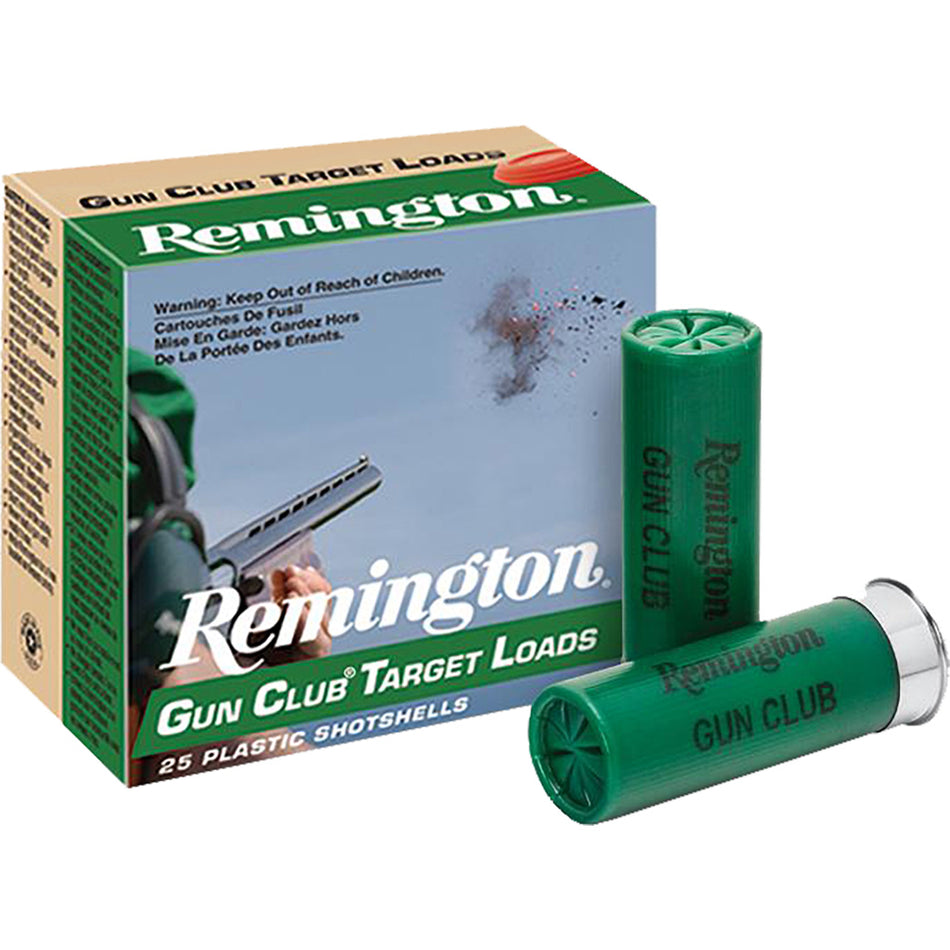 Remington Gun Club Target Loads 12 Gauge 2.75 in 1-1/8 oz #9