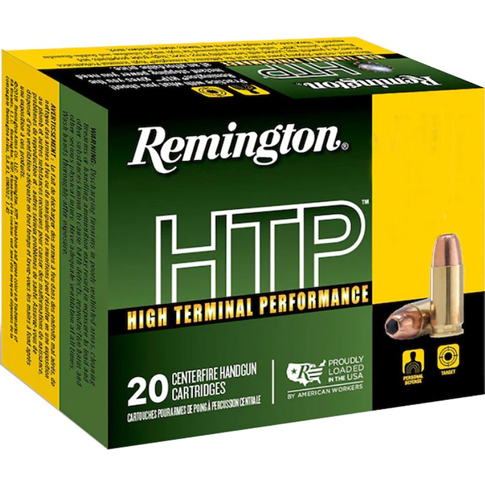 Remington 22239 HTP Semi Jacketed Hollow Point 180 Grain .357 Magnum 1145 fps