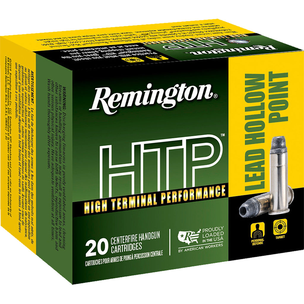 Remington 22297 HTP  158 Grain .38 Special 890 fps