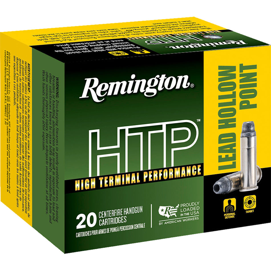 Remington 22297 HTP  158 Grain .38 Special 890 fps