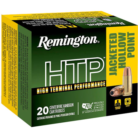 Remington .45 ACP HTP 185gr JHP Ammo