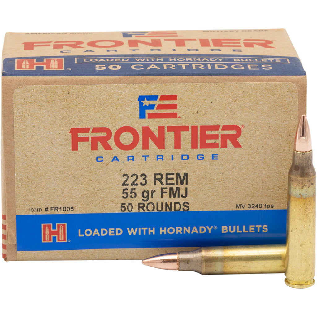 Frontier Cartridge .223 Remington Lake City Military Grade 55gr FMJ Ammo