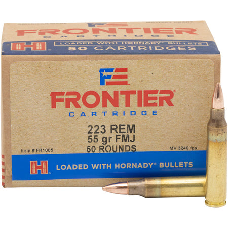 Frontier Cartridge .223 Remington Lake City Military Grade 55gr FMJ Ammo