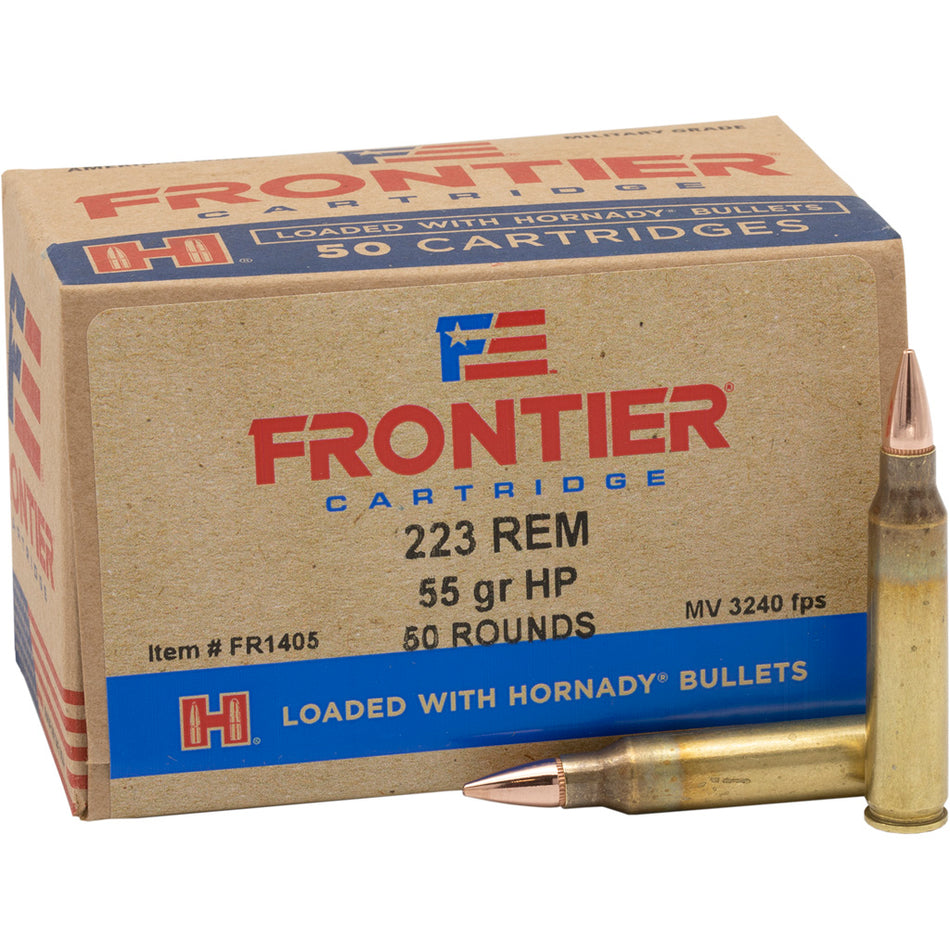 Frontier Cartridge .223 Remington Lake City Military Grade 55gr BTHP Ammo