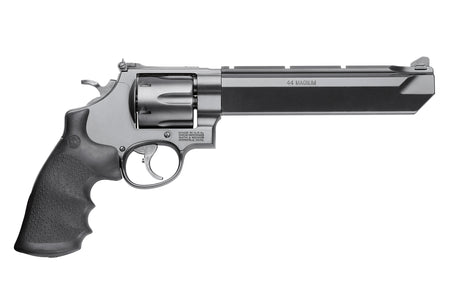 Smith & Wesson 170323 Performance Center 629 Stealth Hunter 44 Rem Mag 6rd 7.50" Matte Black Stainless Steel Black Polymer Grip