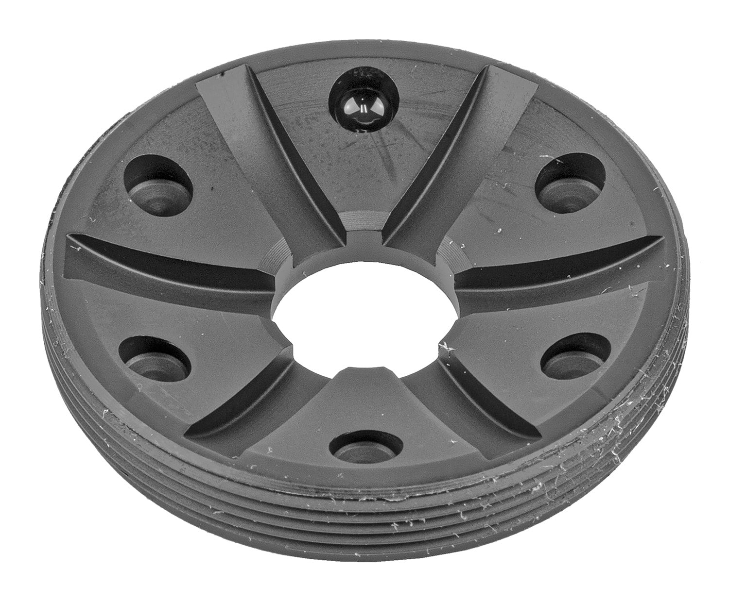 SilencerCo AC4739 Charlie Front Cap 9mm Nitride Black