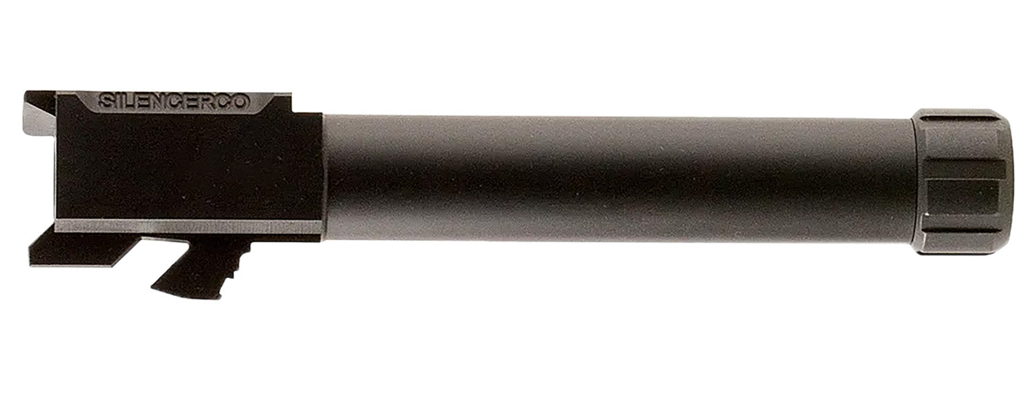 SilencerCo AC5335 9mm 1/2"x28 416R Stainless Steel Black
