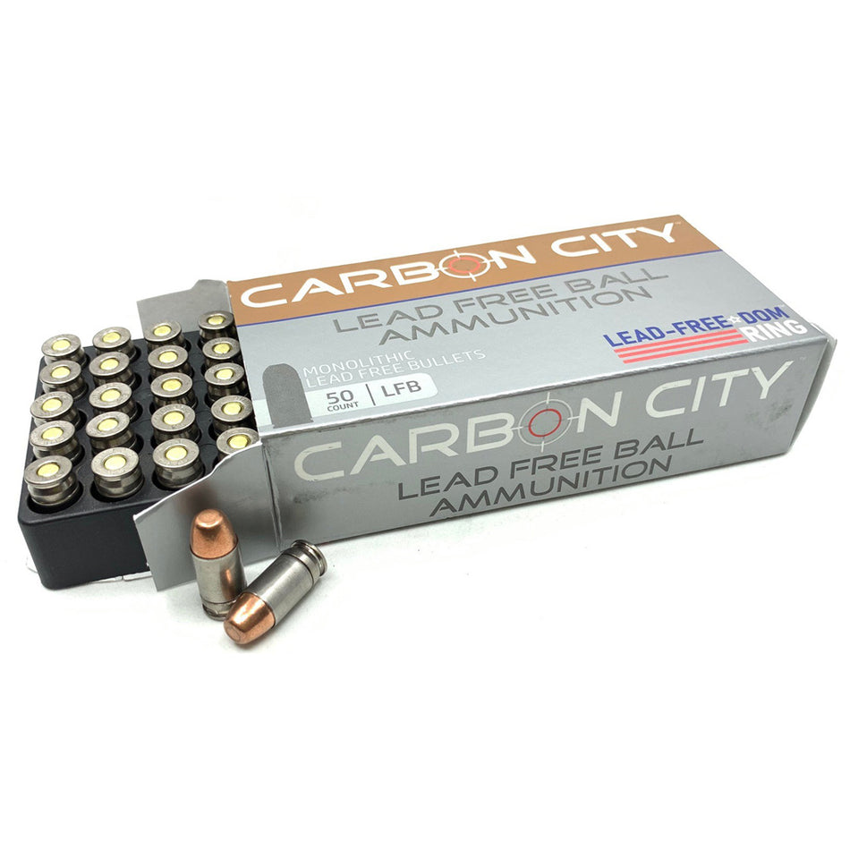 SinterFire 9mm Luger / Parabellum Carbon City 100gr Solid Ammo