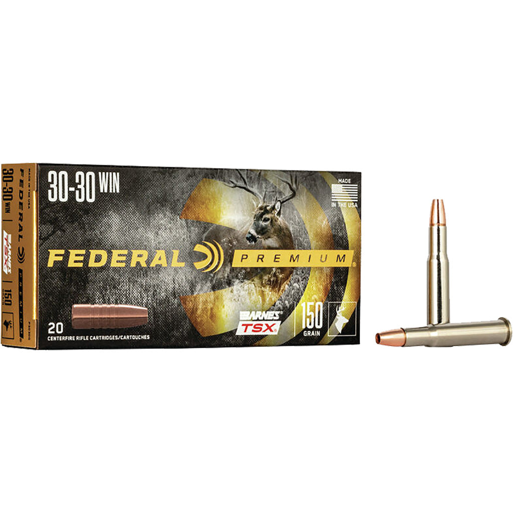 Federal .30-30 Winchester 150gr Barnes TSX Ammo