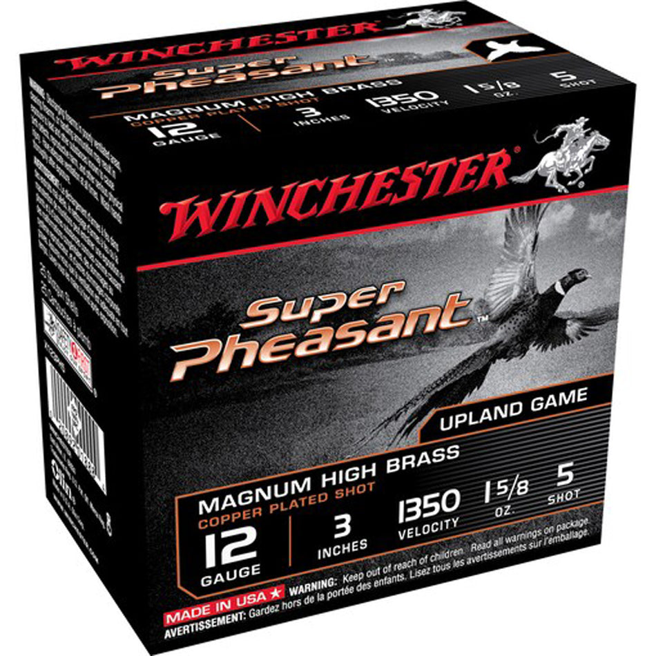 Winchester Super Pheasant Magnum 12 Gauge 3" 1 5/8 oz #5 Shot