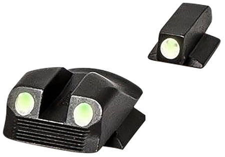 Kimber Mfg.,inc ML11229 Micro.380/Micro9 Sight Set Green/Tritium Black Outline Front Sight-Green/Tritium Black Outline Rear Sight