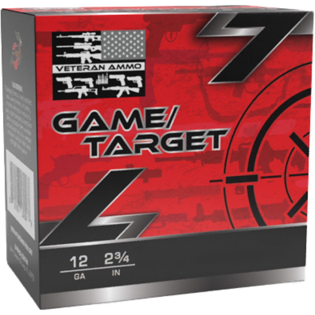 Veteran Ammo Game & Target 12 Gauge 2.75 in 1 oz #7.5
