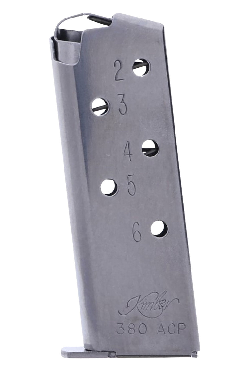 Kimber Handgun Magazine Stainless for Micro .380 ACP 6/rd KIMBER MAGAZINE MICRO 380ACP STS 6/RND CAPACITY