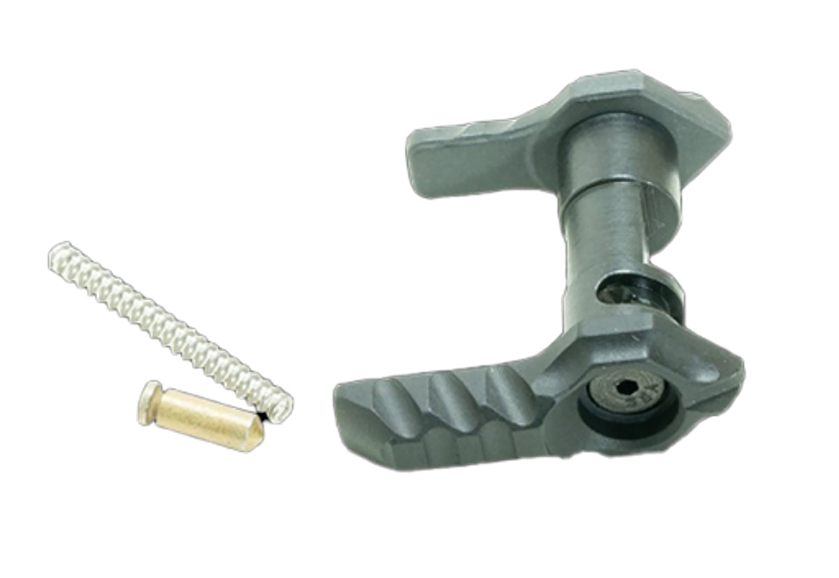 Timber Creek Outdoors GAMBISSBL Greyman Safety Selector Black Aluminum