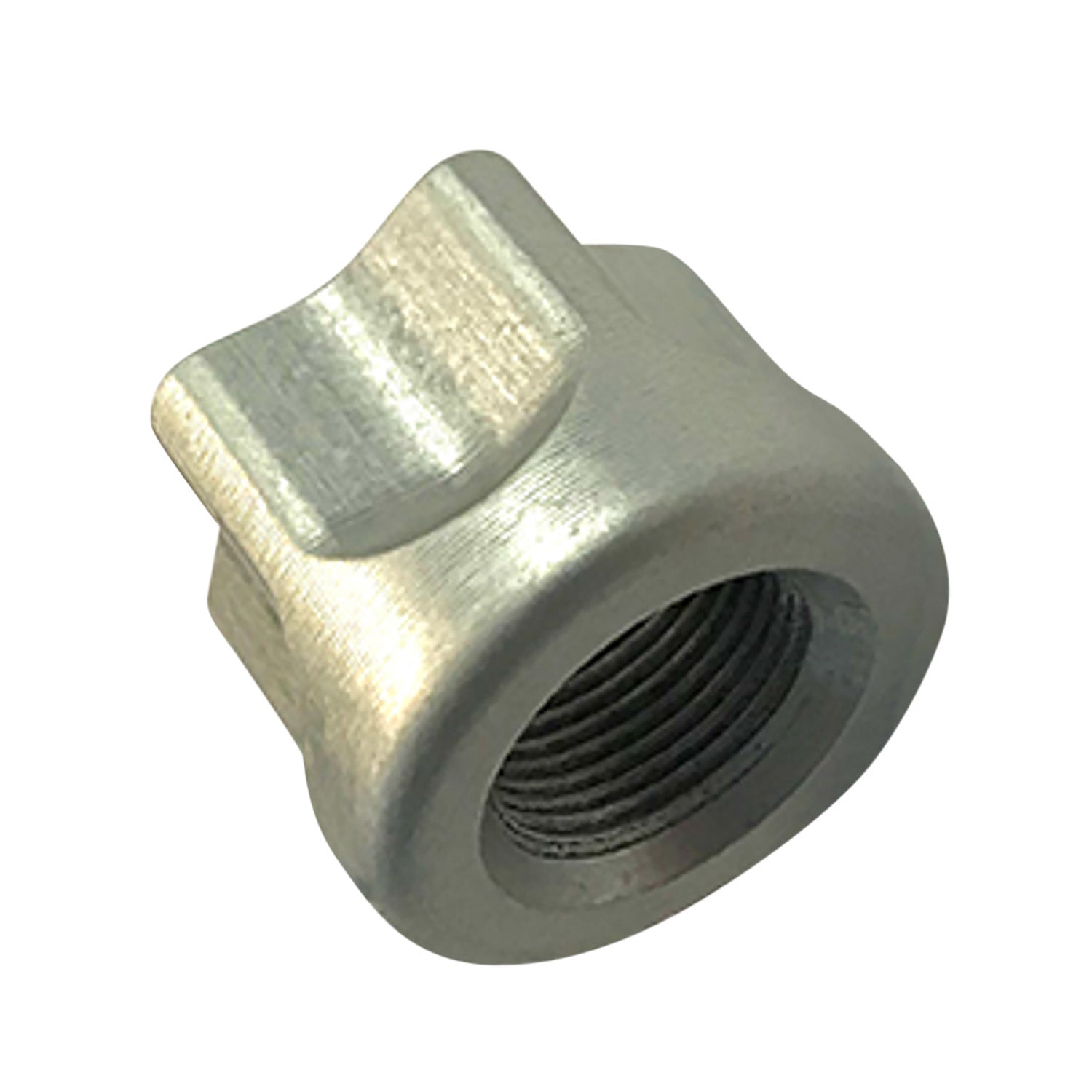 Timber Creek Outdoors 5/824TPS Thread Protector Silver Billet Aluminum 5/8"x24