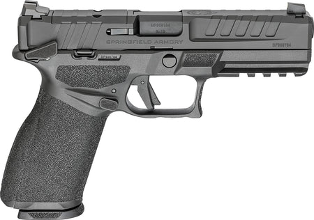 Springfield Armory EC9459BMSU15 Echelon 9mm Luger 15+1 4.50" Black Melonite Steel Barrel, Black Melonite Optic Ready/Serrated Steel Slide, Black Polymer Frame w/Picatinny Rail, 2 Mags