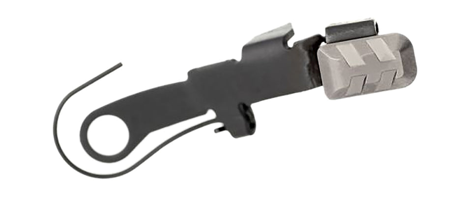 Tyrant CNC TDGSTOP24G Extended Slide Release 9mm Glock Gray 6061 Aluminum
