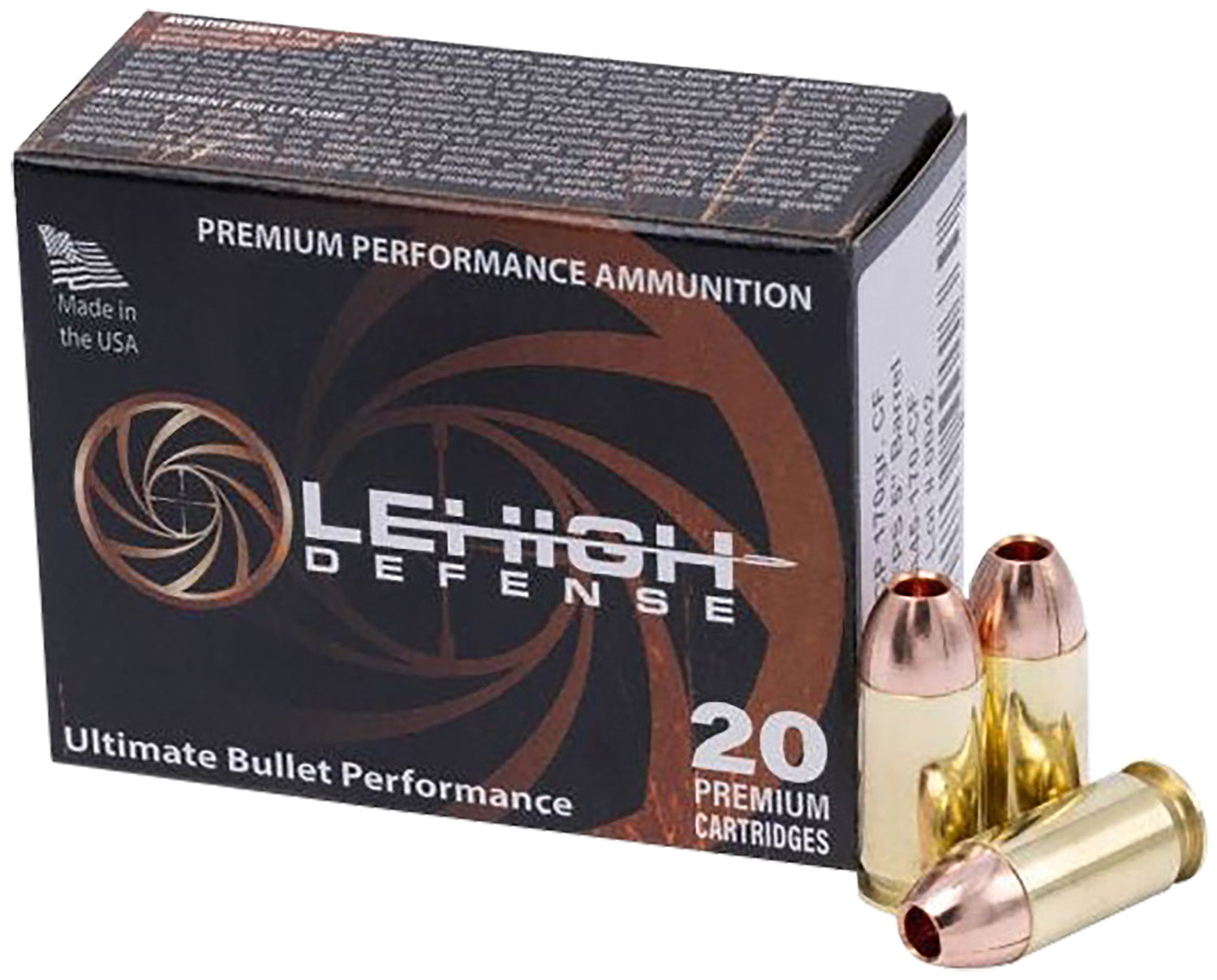 Wilson Combat .45 ACP/Auto Lehigh Defense Controlled Fracturing 170gr Solid Ammo