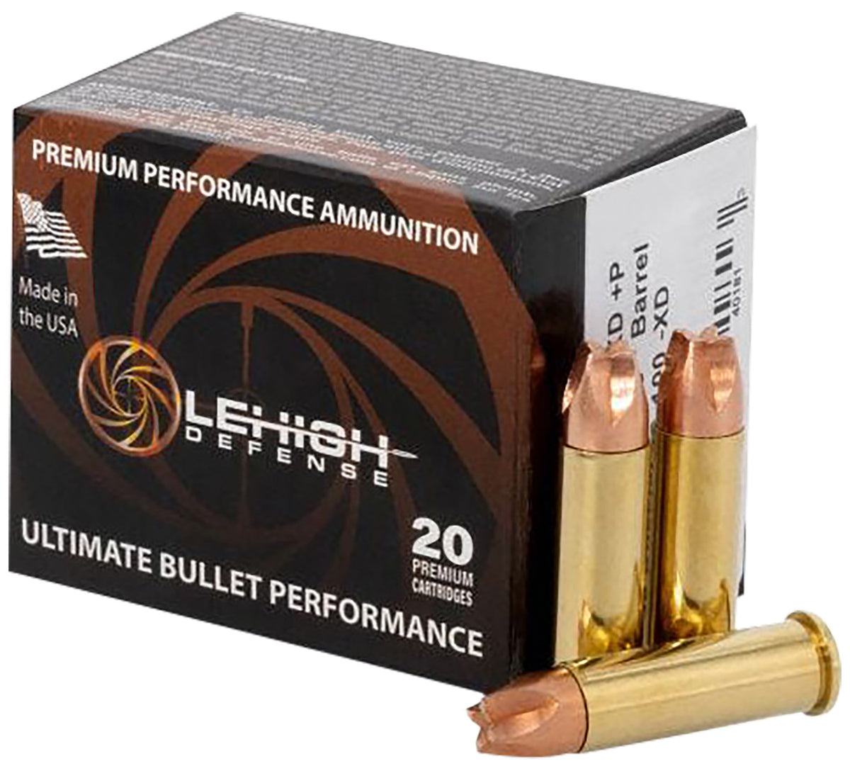Wilson Combat .38 Special Lehigh Defense Xtreme Defense +P 100gr Solid Ammo