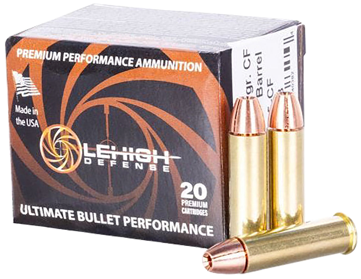 Lehigh Defense .357 Magnum  125gr JHP Ammo