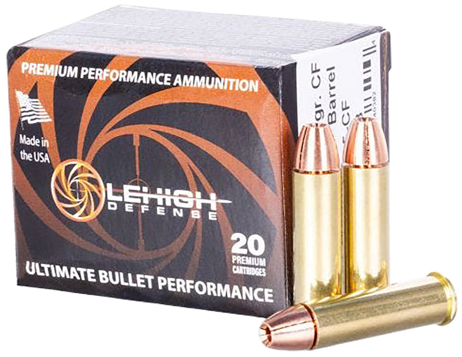 Lehigh Defense .357 Magnum  125gr JHP Ammo