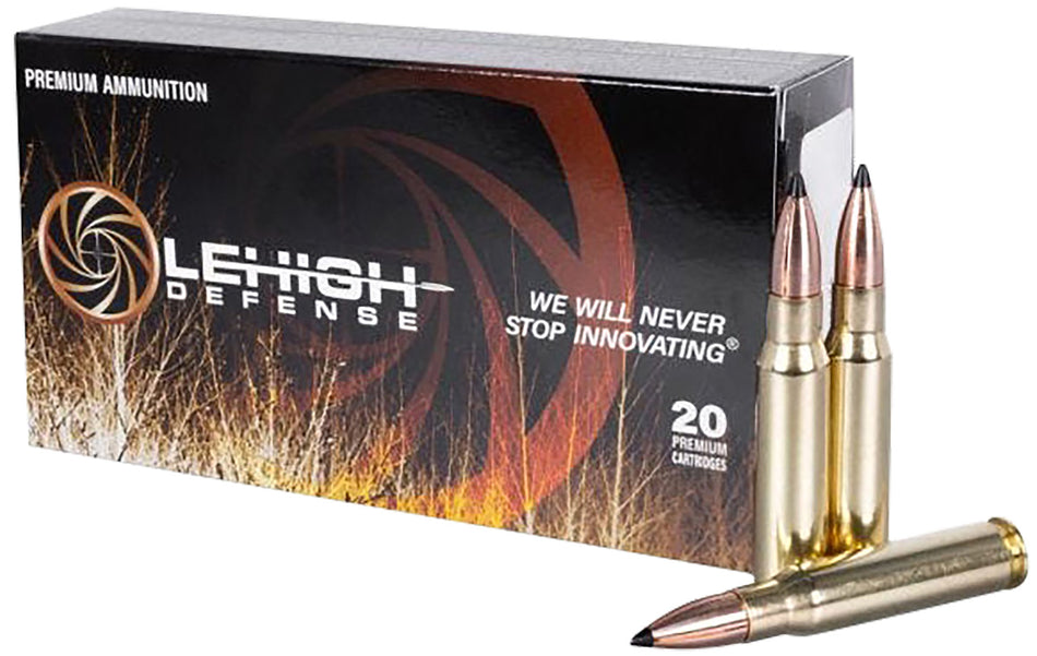 Lehigh Defense .308 Win / 7.62x51mm  155gr PolyTip Ammo