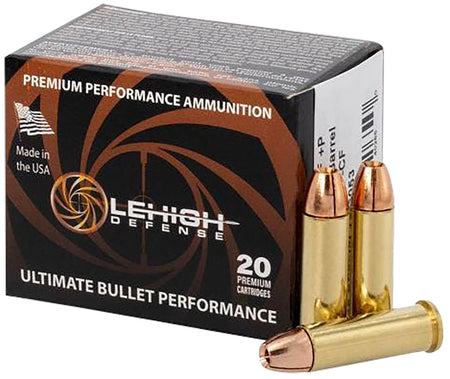 Lehigh Defense .38 Special  125gr JHP Ammo